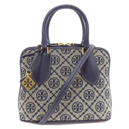 Tory Burch Mini TMonogram Swing 2WAY Handbag Canvas Ladies [Used]