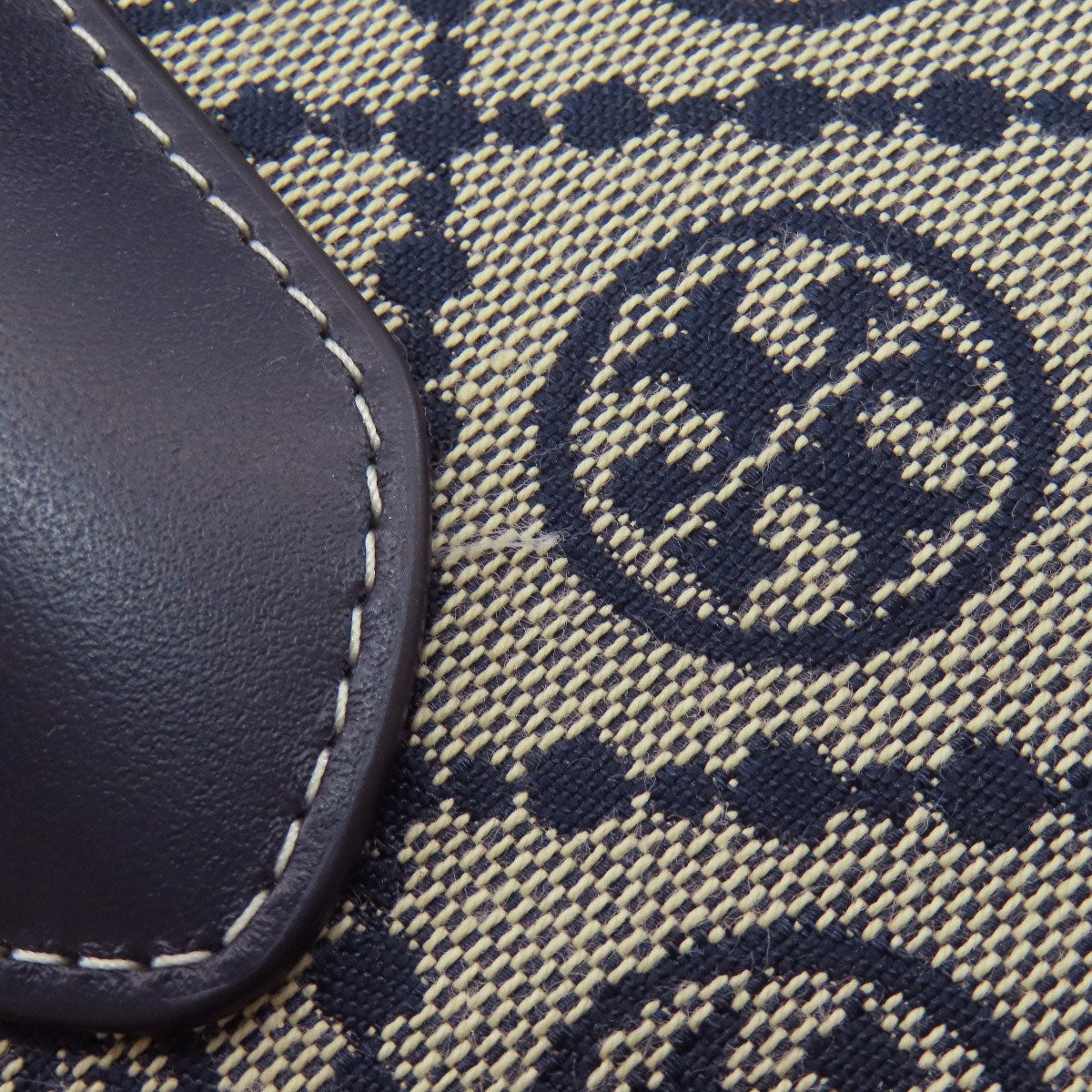 Tory Burch Mini TMonogram Swing 2WAY Handbag Canvas Ladies [Used]