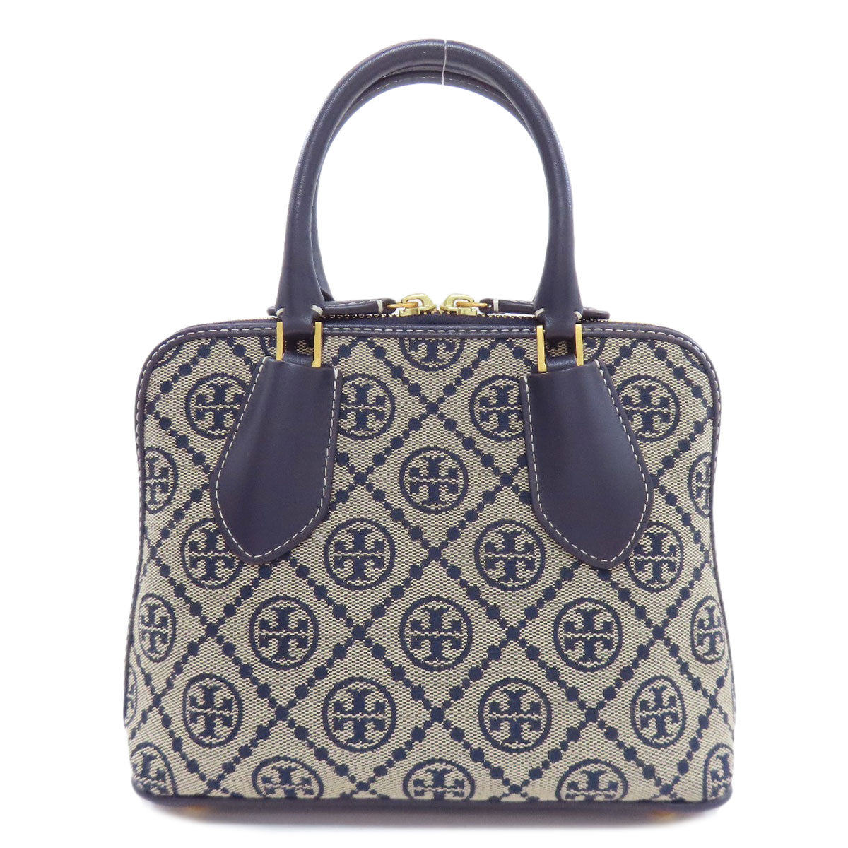 Tory Burch Mini TMonogram Swing 2WAY Handbag Canvas Ladies [Used]