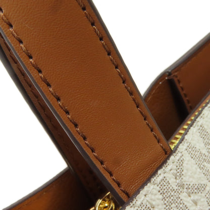 Michael Kors Emilia MK Signature 2WAY Handbag PVC Ladies [Used]