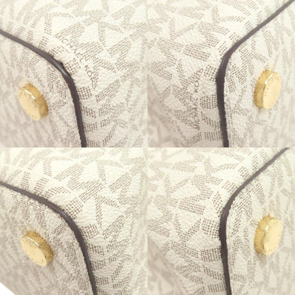 Michael Kors Emilia MK Signature 2WAY Handbag PVC Ladies [Used]