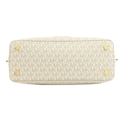 Michael Kors Emilia MK Signature 2WAY Handbag PVC Ladies [Used]