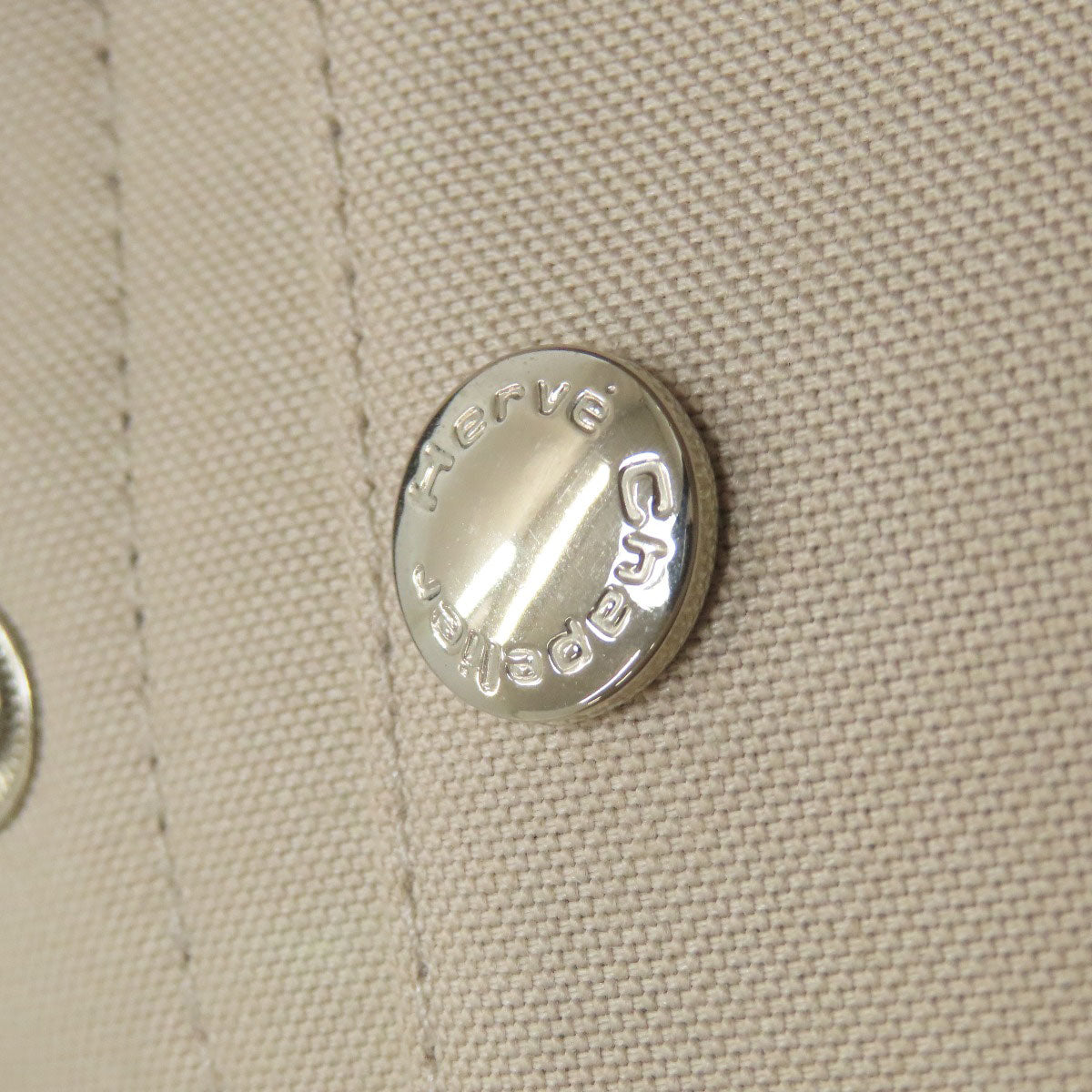 Herve Chapelier Boat-shaped tote Handbag Cotton Coated CanvasLadies [Used]