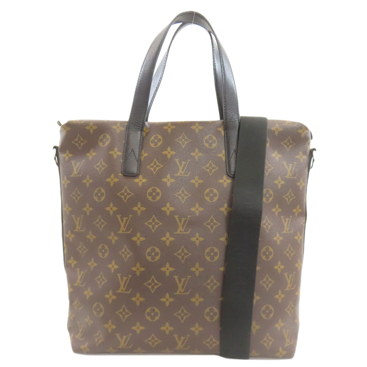 LOUIS VUITTON M40388 Macassar Kitan Tote Bag Monogram canvas mens [Used]