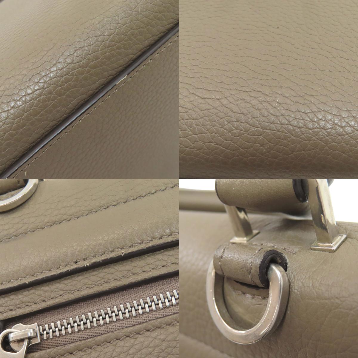 CELINE Trapeze 2WAY Handbag Calf Ladies [Used]