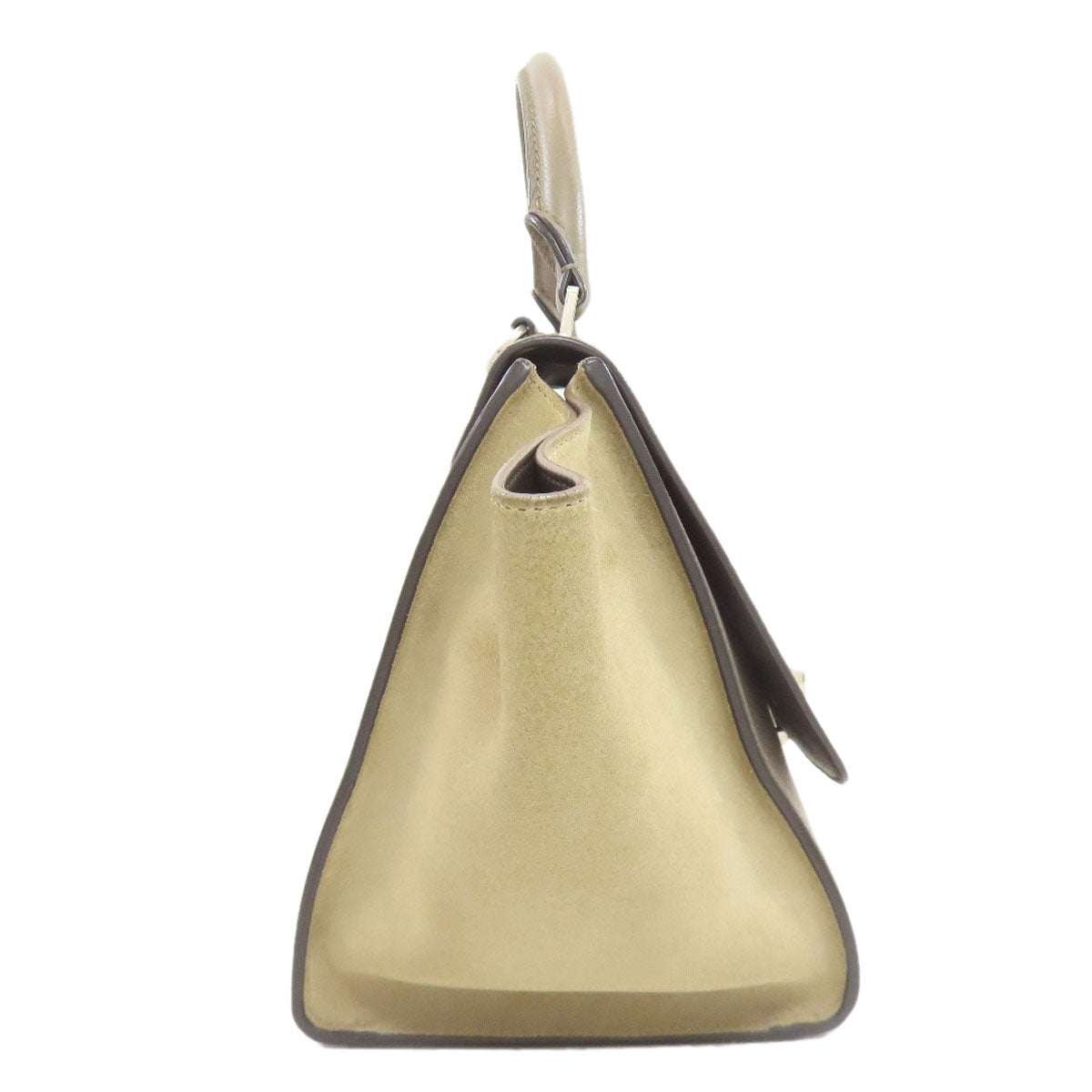 CELINE Trapeze 2WAY Handbag Calf Ladies [Used]