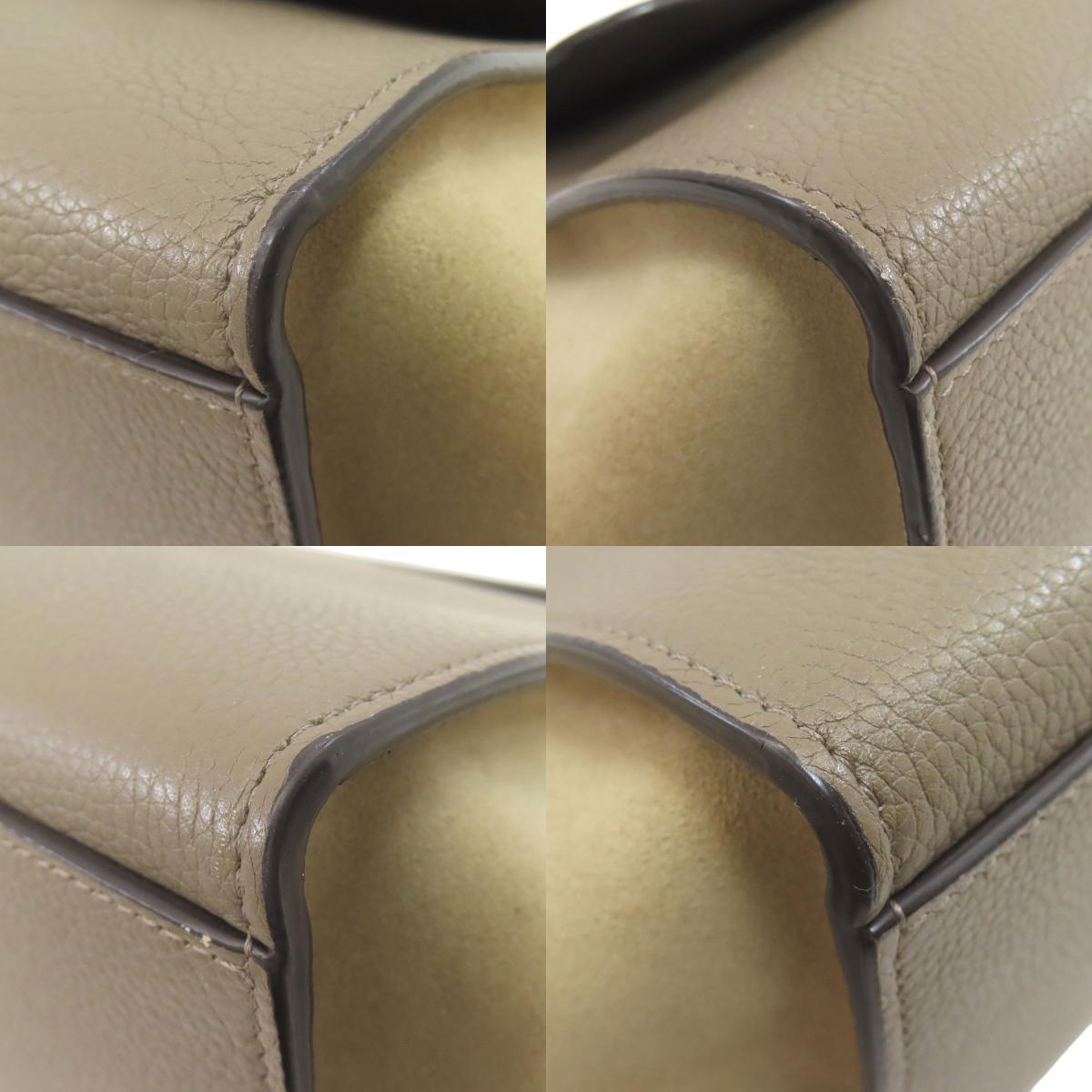 CELINE Trapeze 2WAY Handbag Calf Ladies [Used]