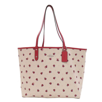 COACH 2991 Reversible Ladybug Tote Bag PVC LeatherLadies [Used]