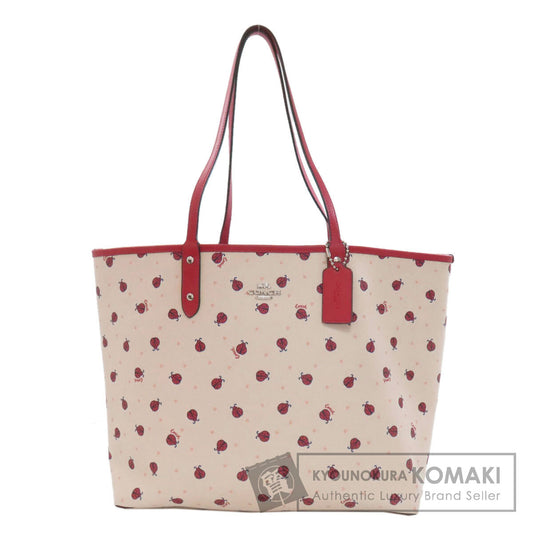 COACH 2991 Reversible Ladybug Tote Bag PVC LeatherLadies [Used]