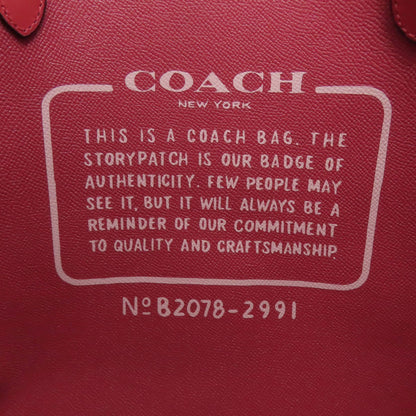 COACH 2991 Reversible Ladybug Tote Bag PVC LeatherLadies [Used]