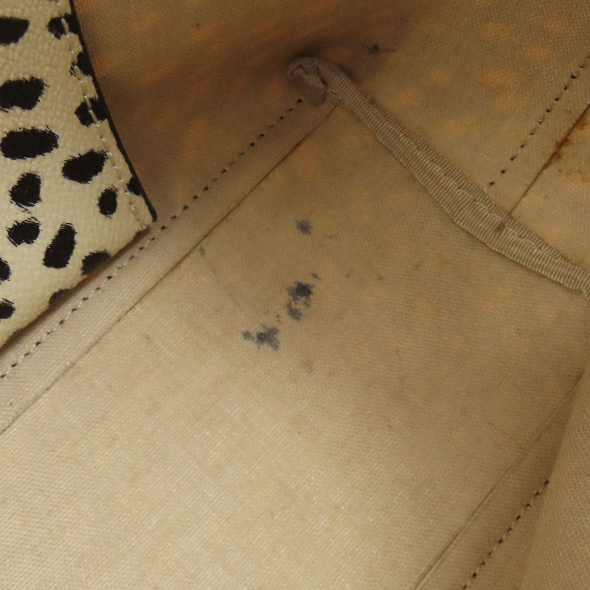 Tory Burch Dalmatian pattern 2WAY Handbag PVC Ladies [Used]