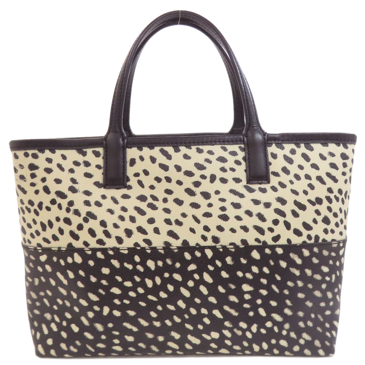 Tory Burch Dalmatian pattern 2WAY Handbag PVC Ladies [Used]