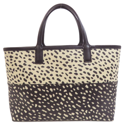 Tory Burch Dalmatian pattern 2WAY Handbag PVC Ladies [Used]