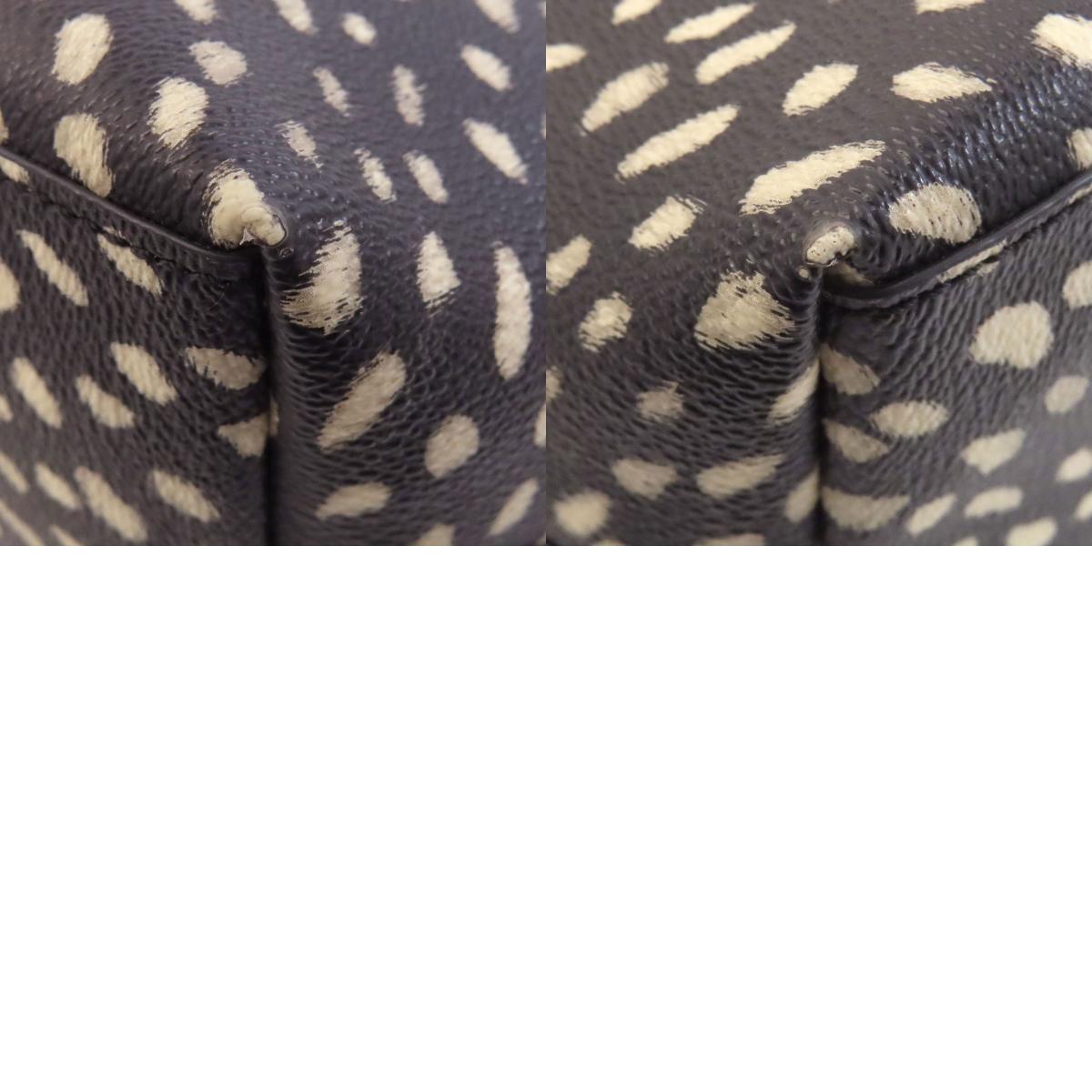 Tory Burch Dalmatian pattern 2WAY Handbag PVC Ladies [Used]