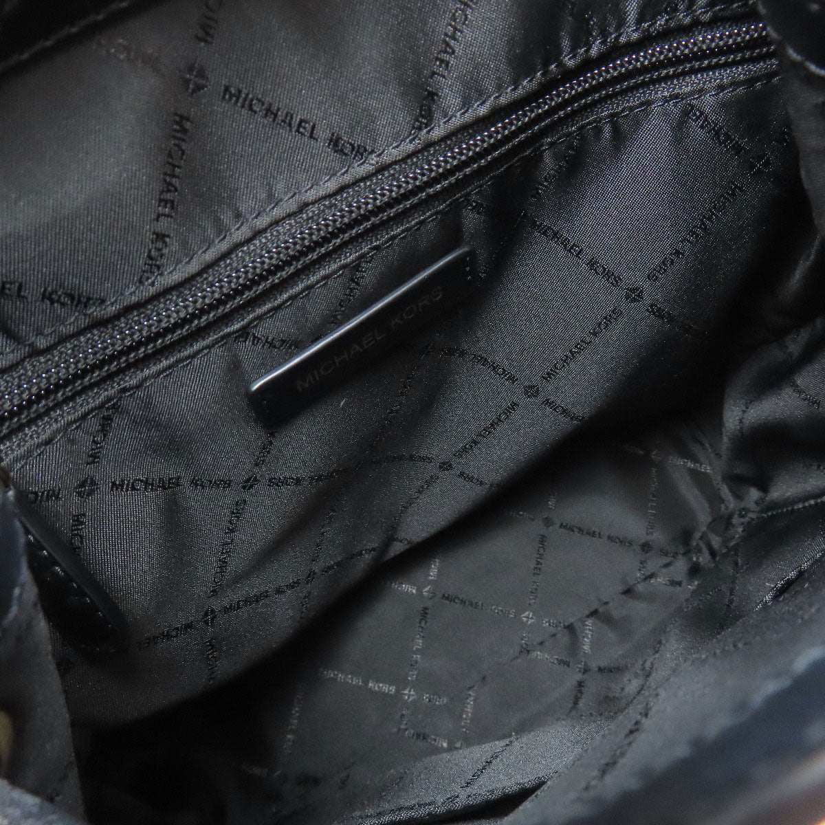 Michael Kors logo Backpack Â· Daypack Leather Ladies [Used]