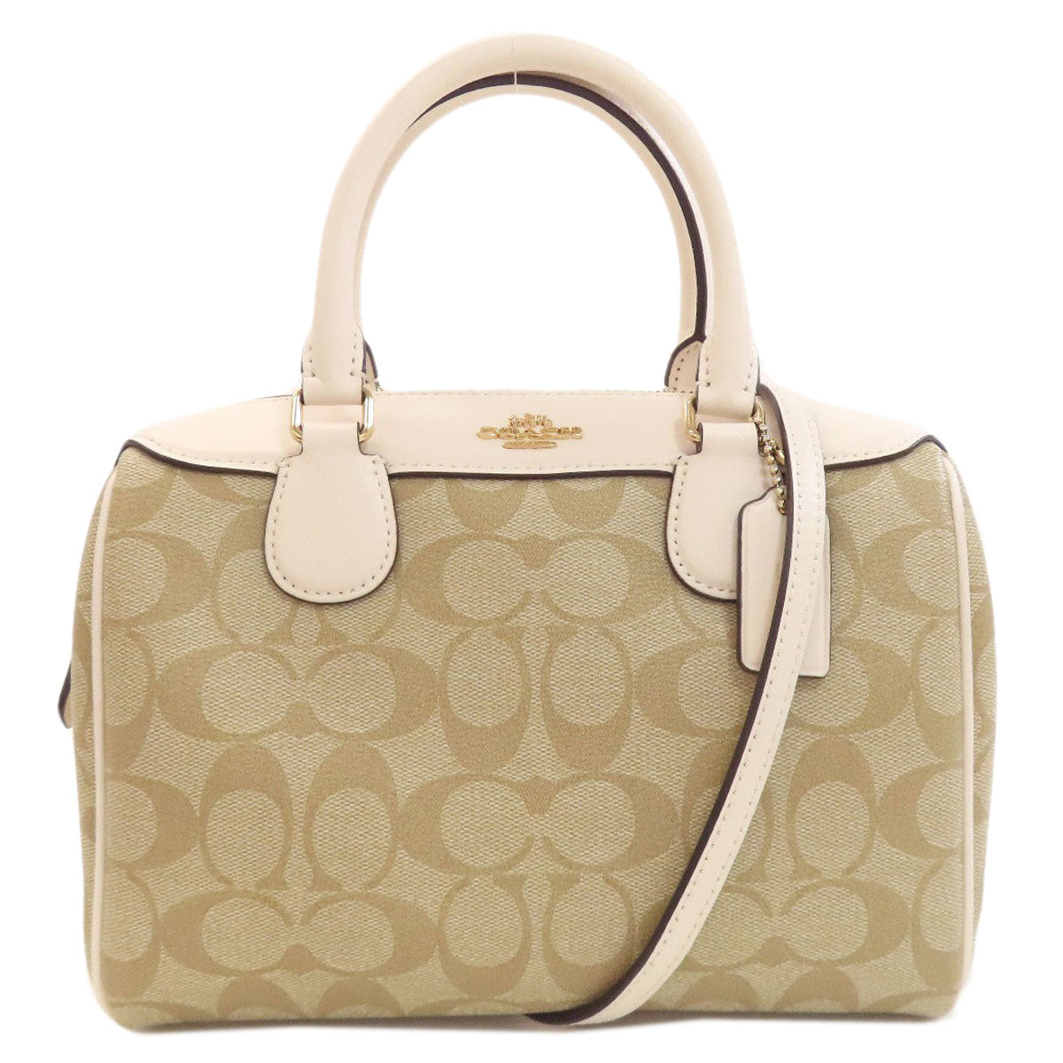 COACH F32203 Signature 2WAY Handbag PVC Ladies [Used]