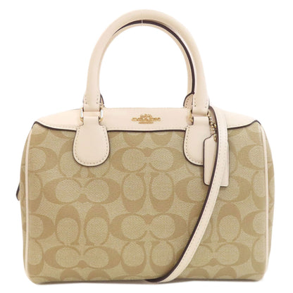 COACH F32203 Signature 2WAY Handbag PVC Ladies [Used]