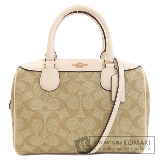 COACH F32203 Signature 2WAY Handbag PVC Ladies [Used]