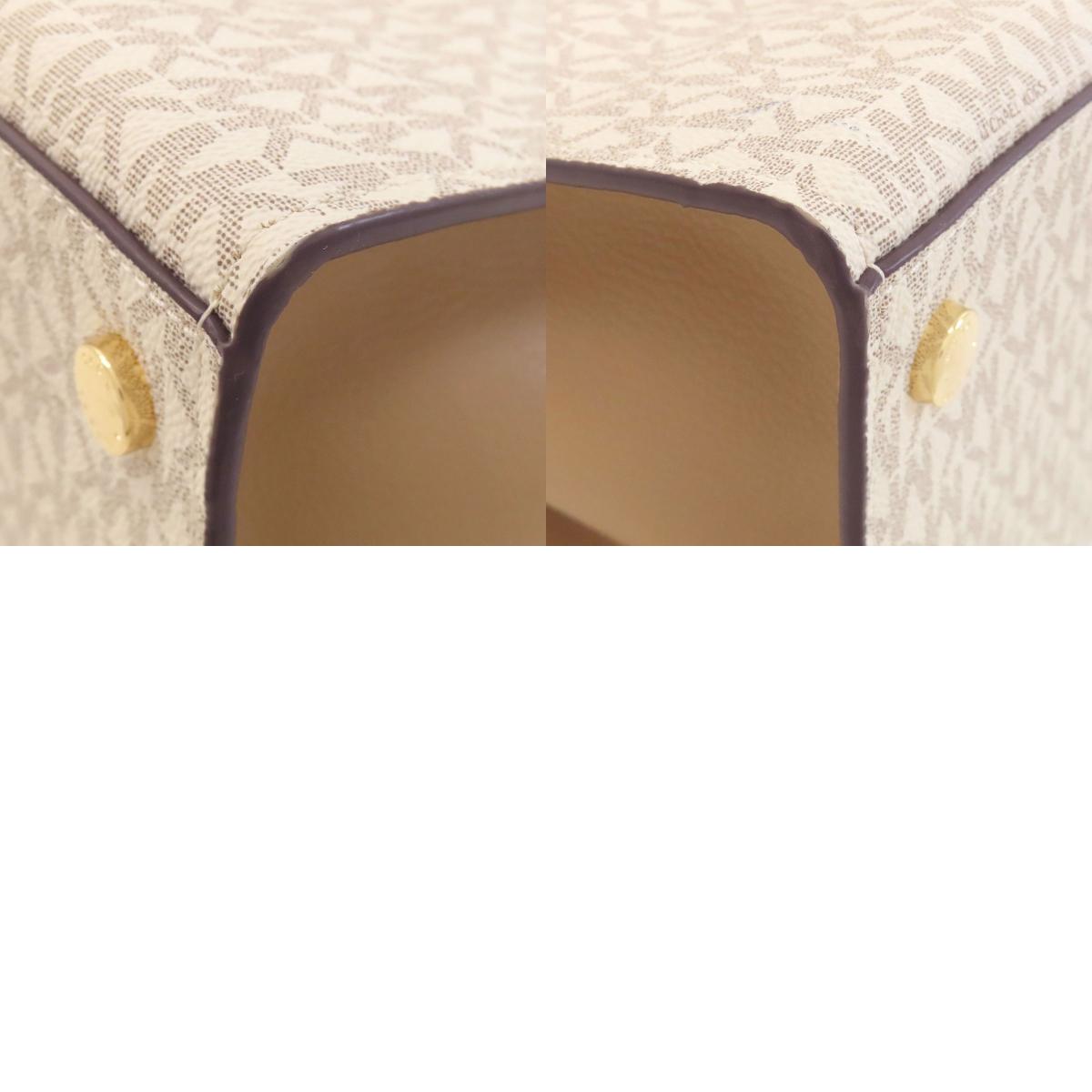 Michael Kors Hamilton MK Signature 2WAY Handbag PVC Ladies [Used]