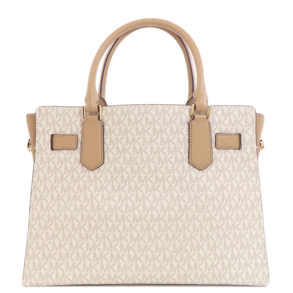 Michael Kors Hamilton MK Signature 2WAY Handbag PVC Ladies [Used]