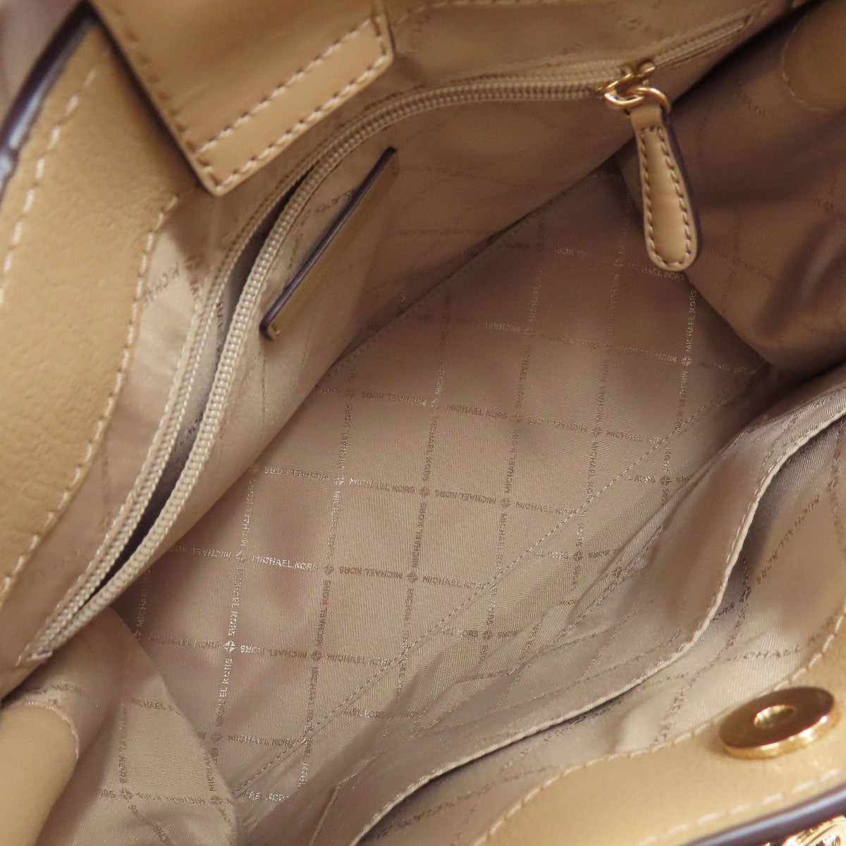 Michael Kors Hamilton MK Signature 2WAY Handbag PVC Ladies [Used]