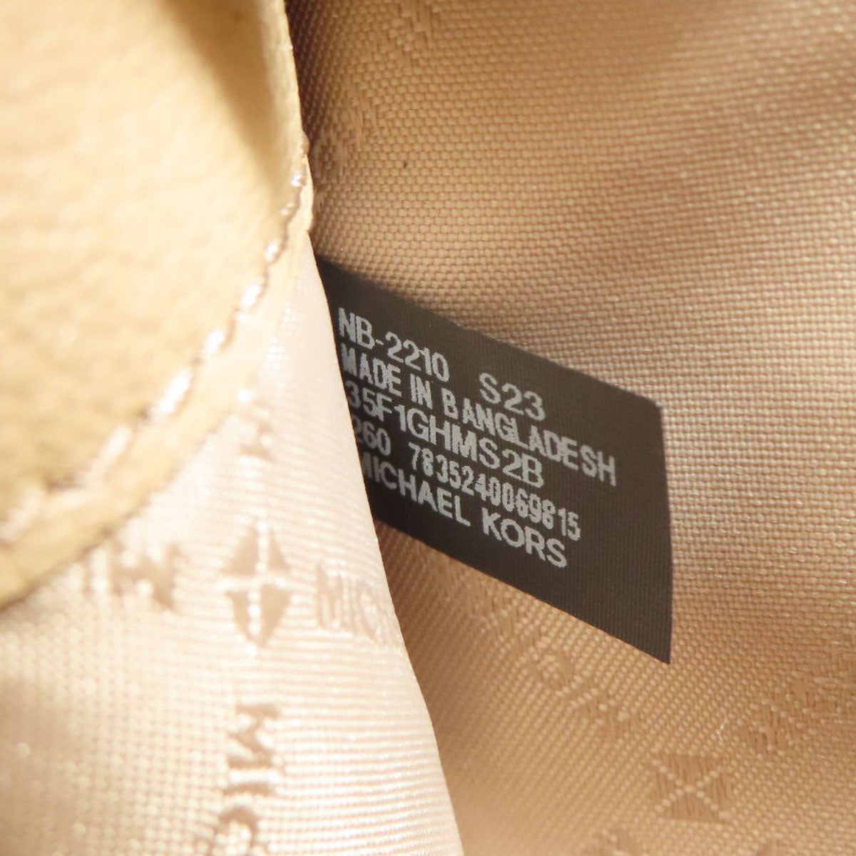 Michael Kors Hamilton MK Signature 2WAY Handbag PVC Ladies [Used]