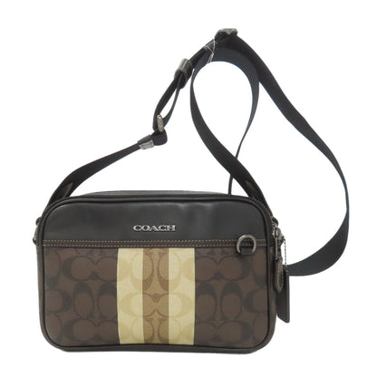 COACH C9965 Graham Crossbody Signature Shoulder Bag PVC LeatherLadies [Used]