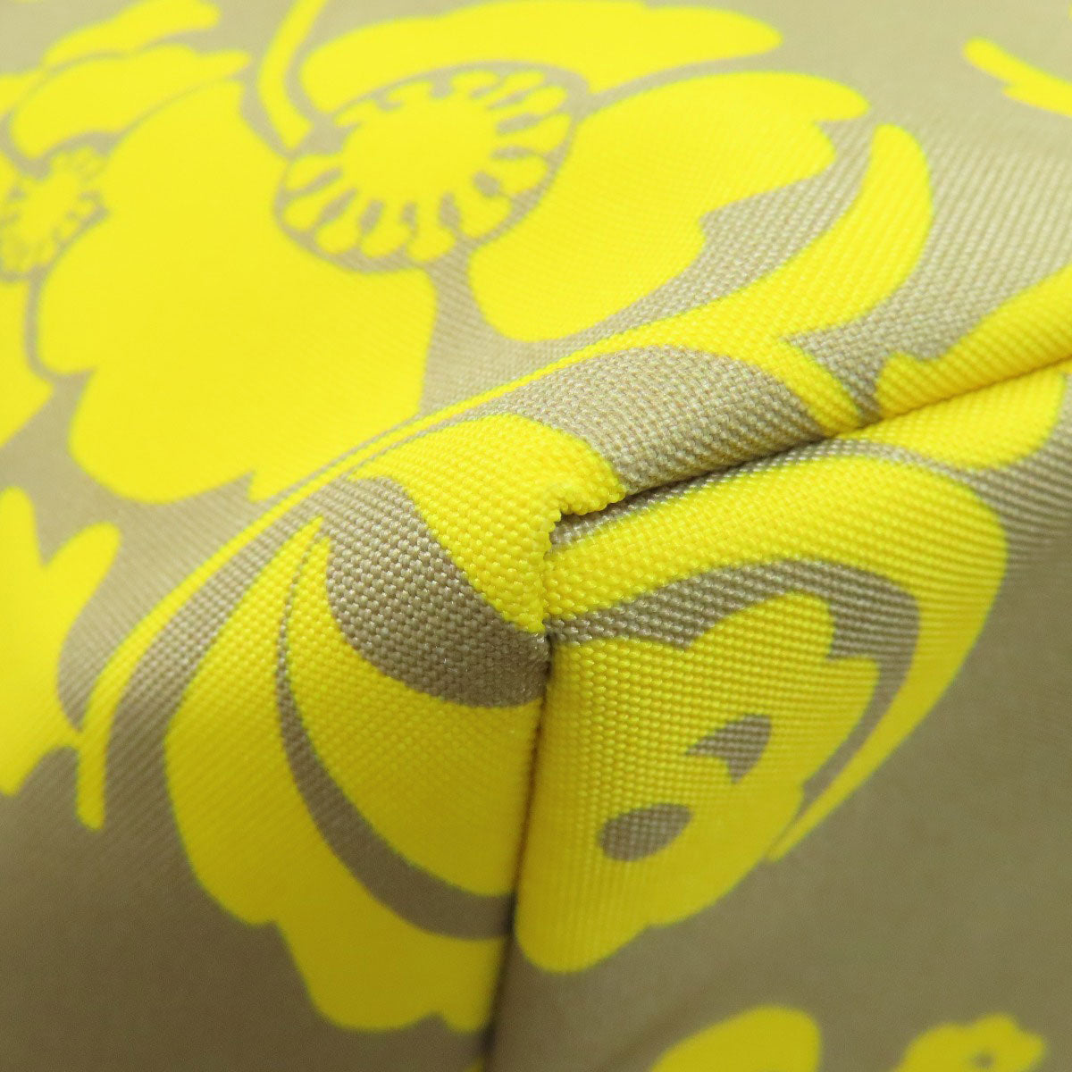 Herve Chapelier Boat-shaped tote bag with flower motif Tote Bag Canvas Ladies [Used]