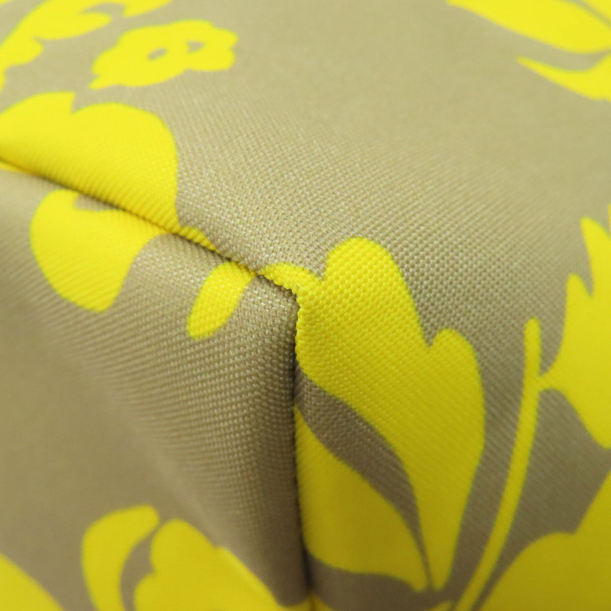 Herve Chapelier Boat-shaped tote bag with flower motif Tote Bag Canvas Ladies [Used]