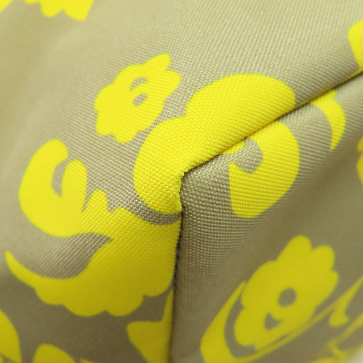 Herve Chapelier Boat-shaped tote bag with flower motif Tote Bag Canvas Ladies [Used]