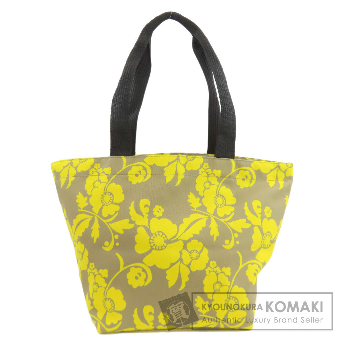 Herve Chapelier Boat-shaped tote bag with flower motif Tote Bag Canvas Ladies [Used]