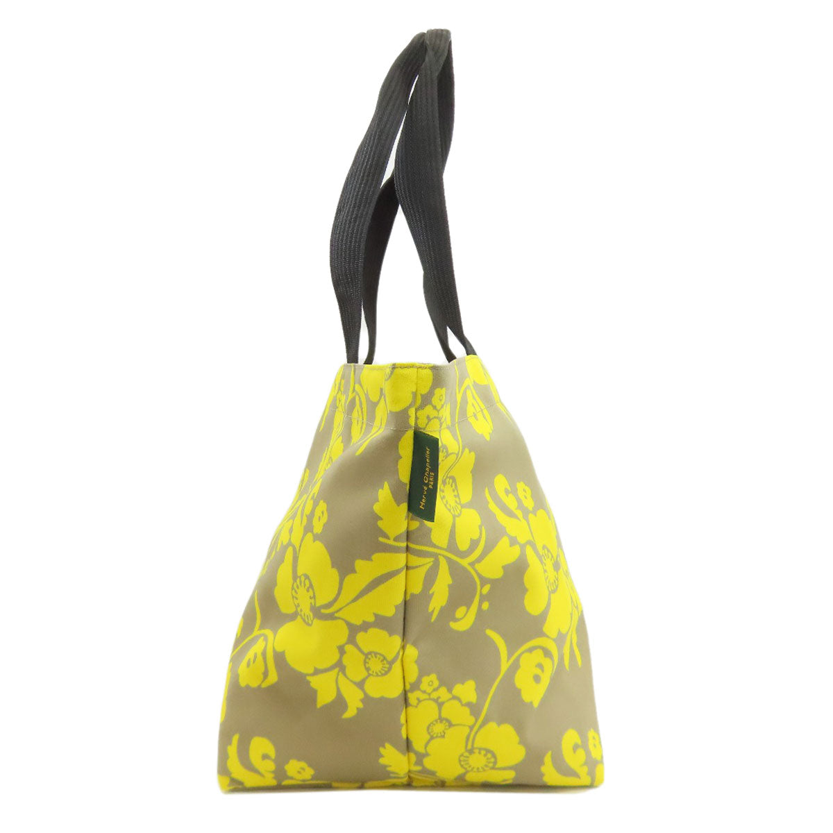 Herve Chapelier Boat-shaped tote bag with flower motif Tote Bag Canvas Ladies [Used]
