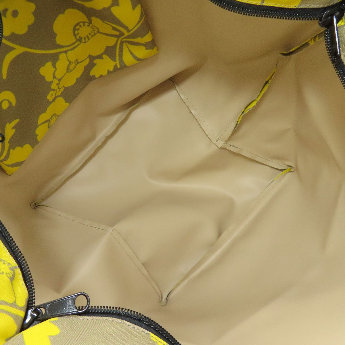 Herve Chapelier Boat-shaped tote bag with flower motif Tote Bag Canvas Ladies [Used]