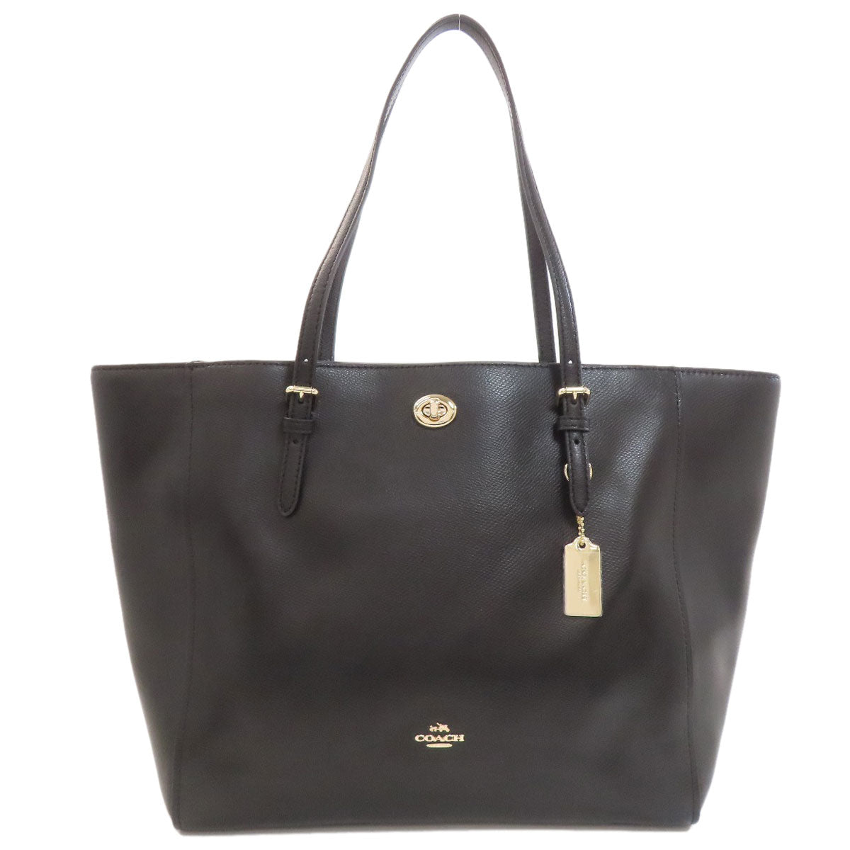 COACH 37142 logo Tote Bag Leather Ladies [Used]