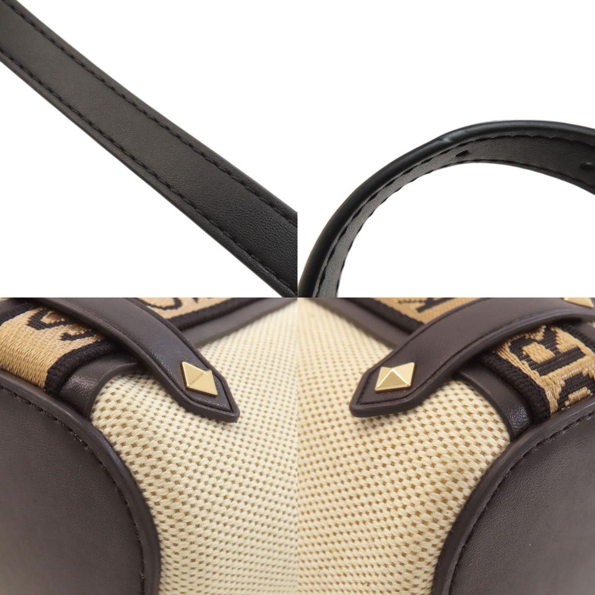 Michael Kors logo Handbag Canvas Ladies [Used]