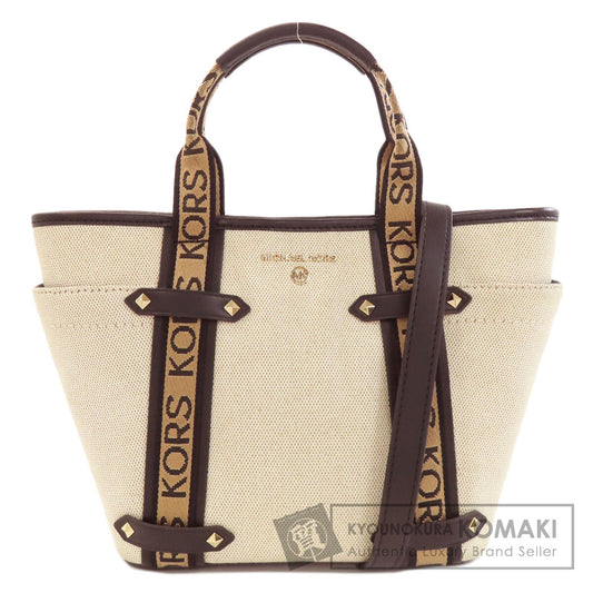 Michael Kors logo Handbag Canvas Ladies [Used]