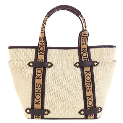 Michael Kors logo Handbag Canvas Ladies [Used]