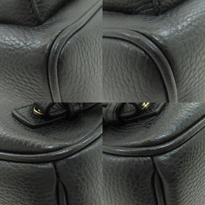 GUCCI 536192 Soho Interlocking G Backpack Â· Daypack Calf Ladies [Used]