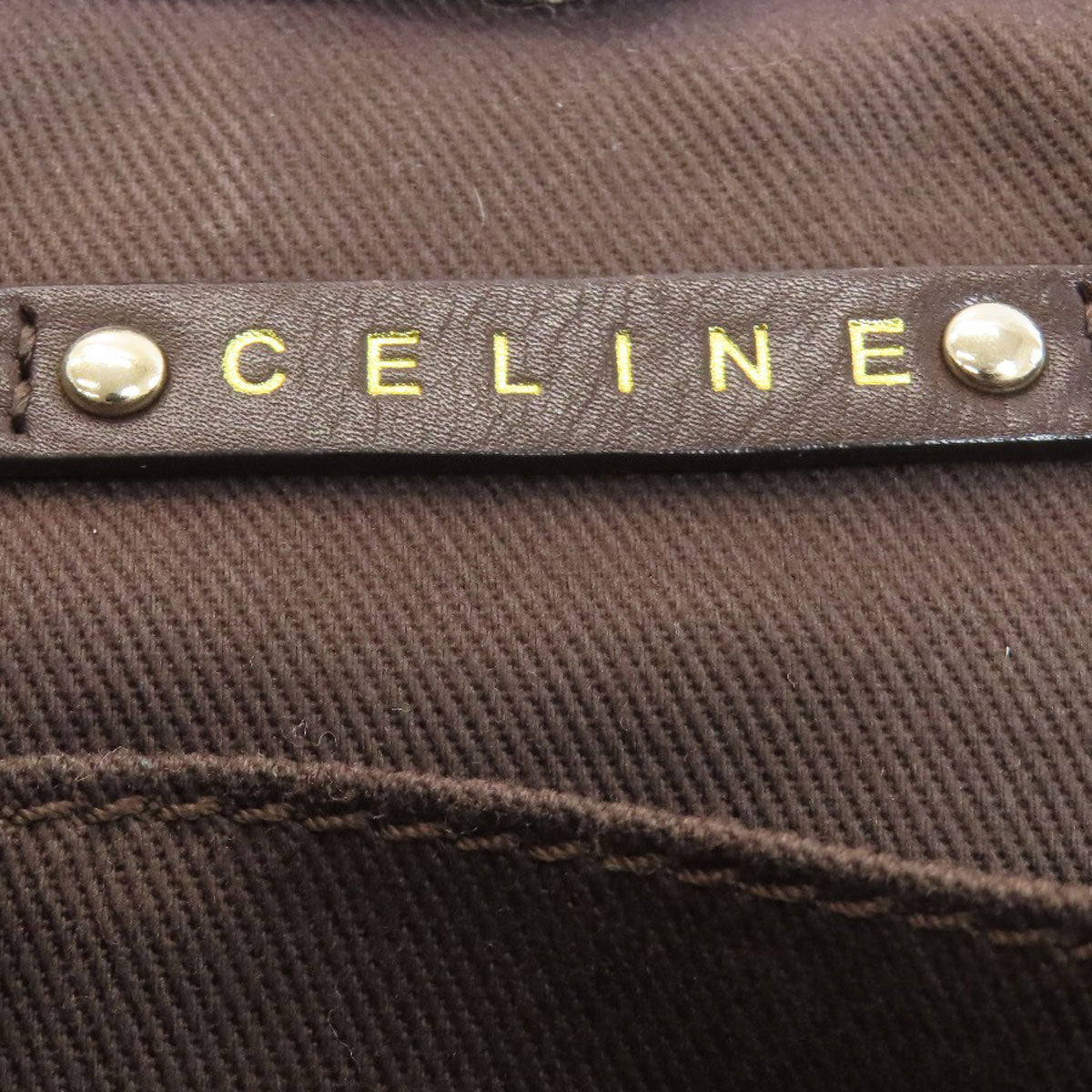 CELINE Boogie bag Handbag Canvas Ladies [Used]