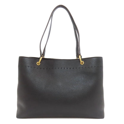 Tory Burch logo Tote Bag Leather Ladies [Used]