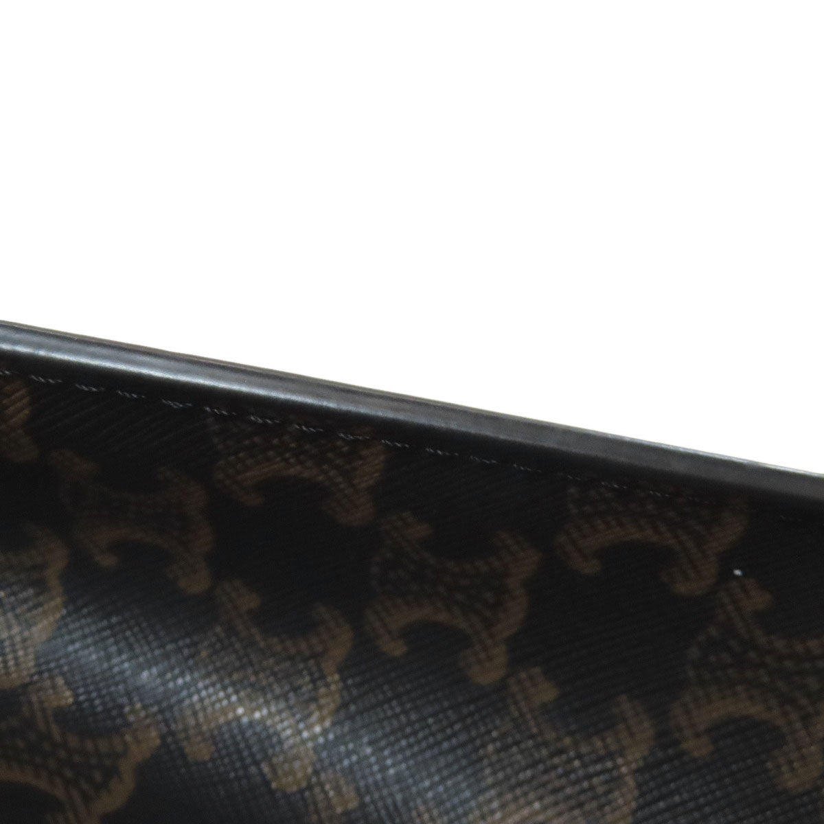 CELINE Vertical Cabas Triomphe 2WAY Handbag PVC Ladies [Used]