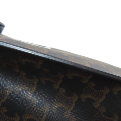 CELINE Vertical Cabas Triomphe 2WAY Handbag PVC Ladies [Used]