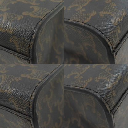 CELINE Vertical Cabas Triomphe 2WAY Handbag PVC Ladies [Used]