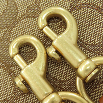 COACH CM198 Mickey collaboration signature 2-way Handbag Canvas LeatherLadies [Used]