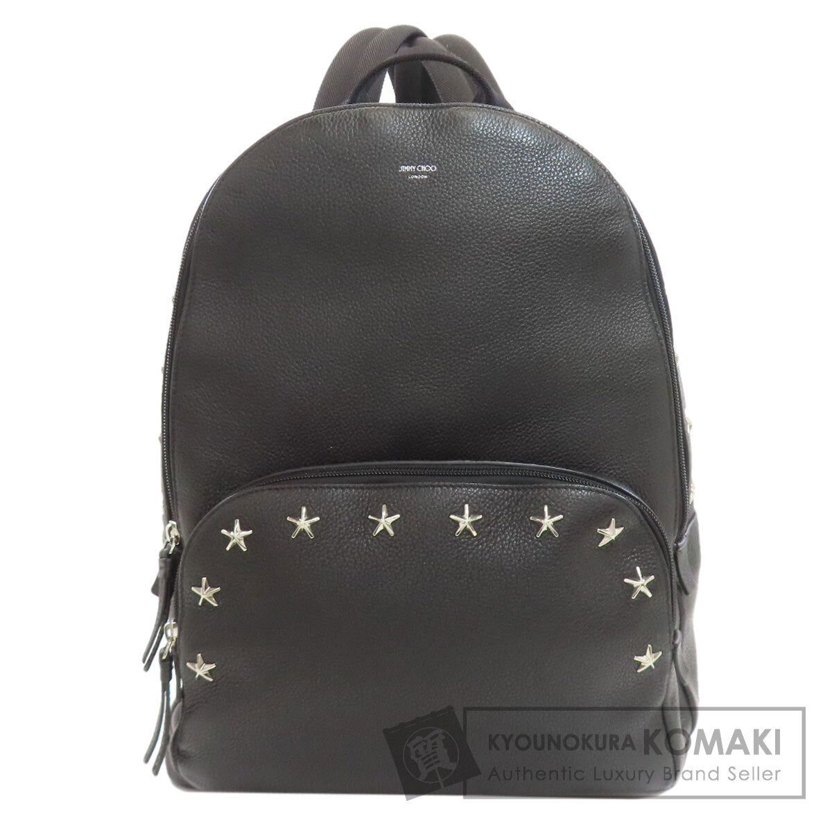 Jimmy Choo CLAY star motif Backpack Â· Daypack Leather Ladies [Used]
