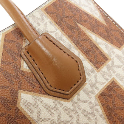 Michael Kors MK Signature 2WAY Handbag PVC Ladies [Used]