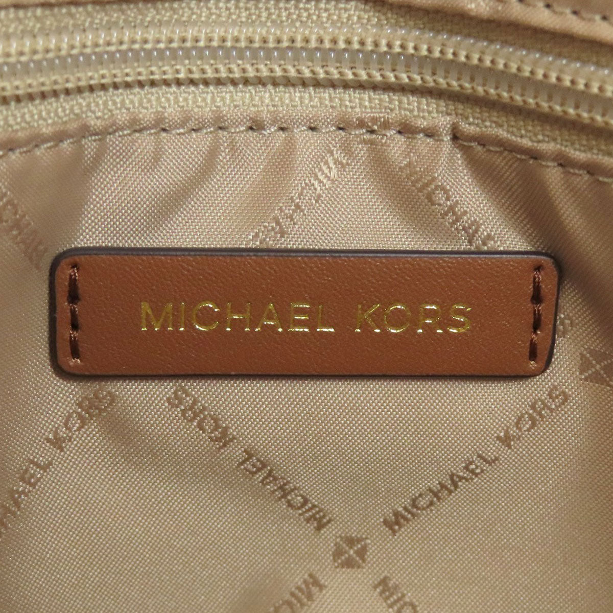 Michael Kors MK Signature 2WAY Handbag PVC Ladies [Used]