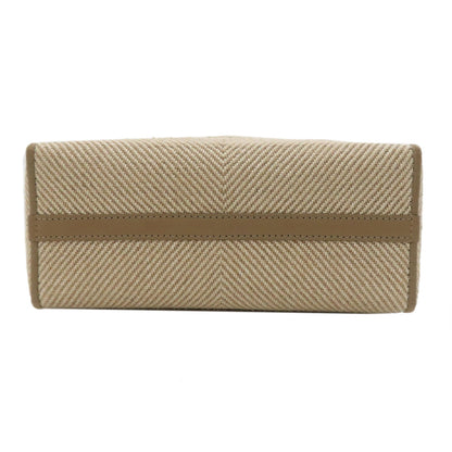 LOEWE Font Tote Small 2WAY Handbag Canvas Ladies [Used]
