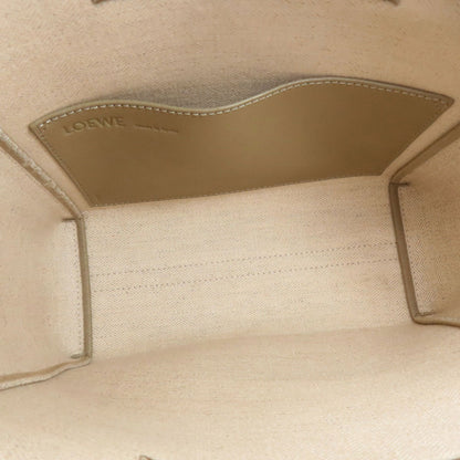 LOEWE Font Tote Small 2WAY Handbag Canvas Ladies [Used]