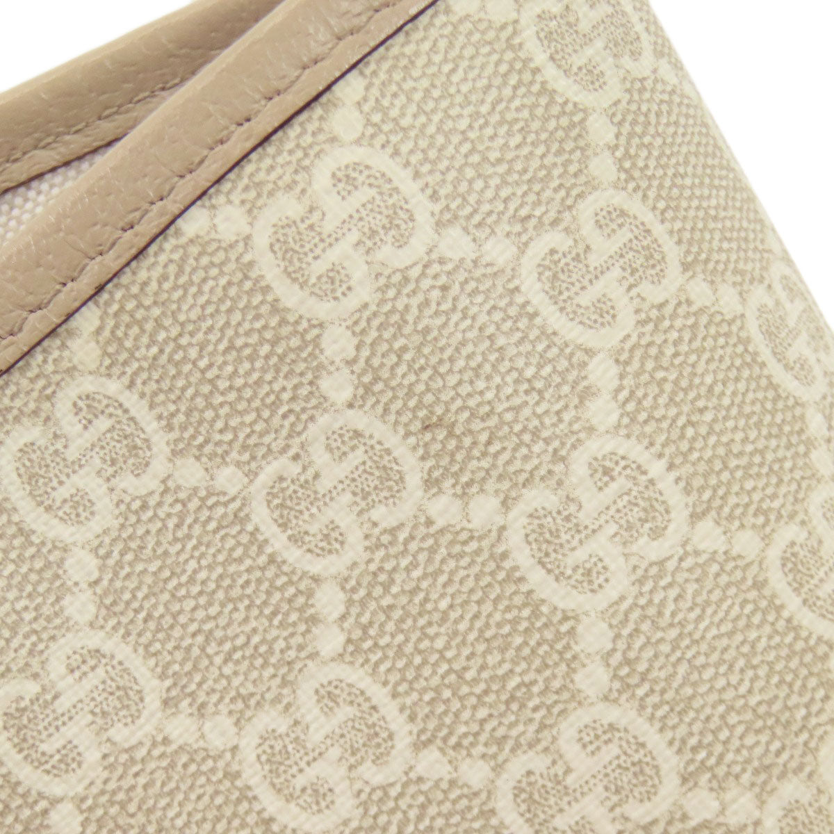 GUCCI 765043 Double G Medium GG Supreme 2WAY Handbag PVC Ladies [Used]